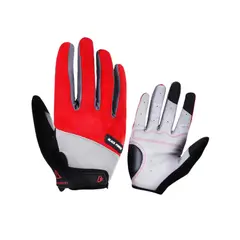 FOUR - Guantes de Ciclismo Full Dedos - Black Forest - Gris - XL