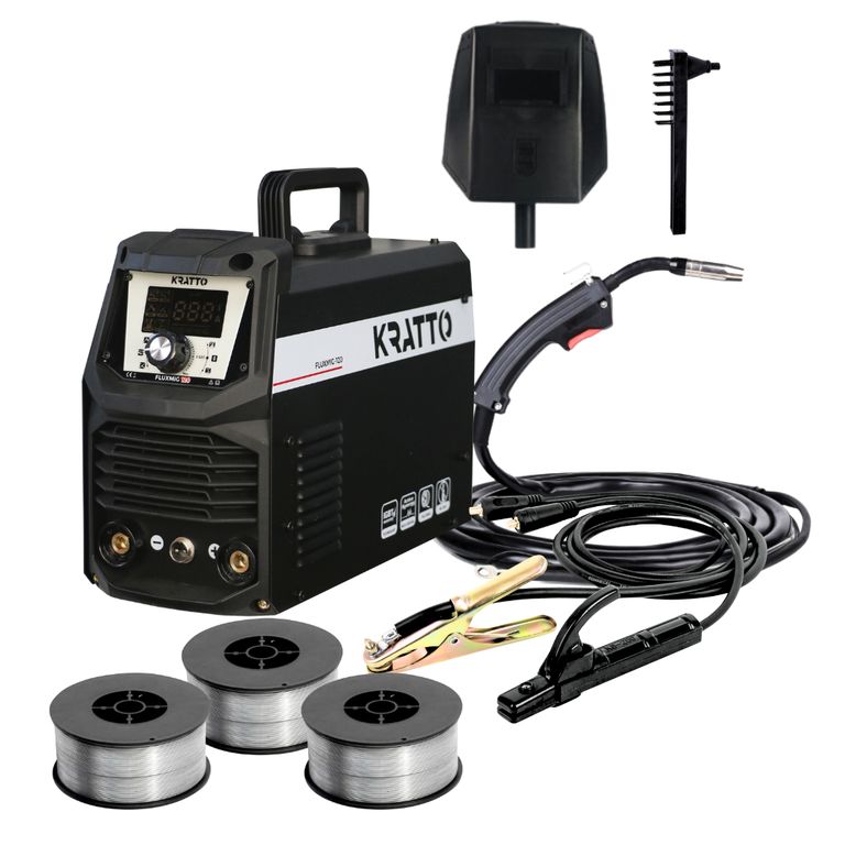 #5: Soldadora FLUX MIG-120 4 EN 1 [20-120A] +3kg alambre 0.8mm