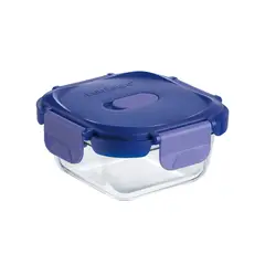 LUMINARC - Contenedor De Vidrio Hermético Cuadrado 320mL