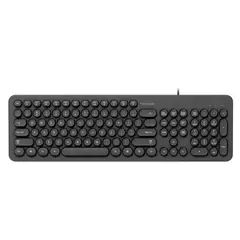 VIEWSONIC - Teclado USB teclas Redondas KU334 Negro