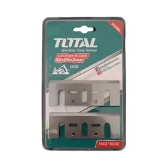 TOTAL - Pack 2 Cuchillas Para Cepilladora Eléctrica Tac618202