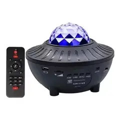 GENERICO - Proyector De Galaxia Estrellas Led Y Sonido Bluetooth