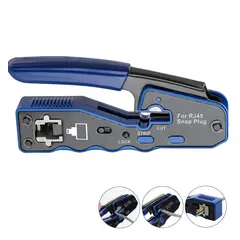 KUANGYE - Crimpeadora Rj45 Cat5e Cat6 Anticorte Profesional Cable De Redt