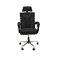 GENERICO - Silla ejecutiva de escritorio ergonómica Lumax Clyde color negro
