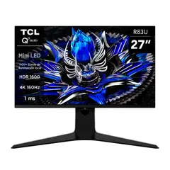 TCL - Monitor Gamer 27" R83U 160Hz 4K QD-MiniLED 1ms