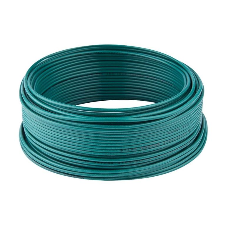 Alambre NYA 1x2.5mm 750V Rollo 100 Metros, Verde