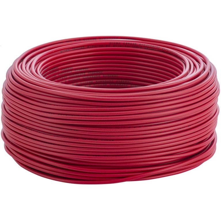 Alambre NYA 1x2.5mm 750V Rollo 100 Metros, Rojo