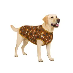 GENERICO - Capa de Polar para perro talla 7XL 87 CM Labrador, Golden - Cafe - 7XL