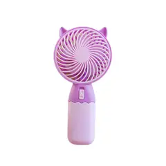GENERICO - Mini Ventilador Lindo Portatil Gatito Carga Usb