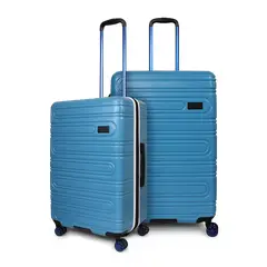 PENGUIN - Pack 2 maletas M+L Mallorca 20y23kg celeste