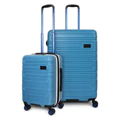 PENGUIN - Pack 2 maletas S+L Mallorca celeste 10y23kg