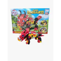 PERROT - CONSTRUBRICK MUNDO DINOSAURIO TRICERATOPS