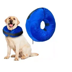 GENERICO - Collar Inflable Anti-mordidas Elizabeth Para Perros Y Gatos