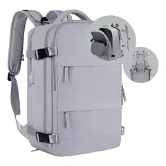 GENERICO - Mochila De Viaje Avión Multifuncional Gran Capacidad 30 Lts
