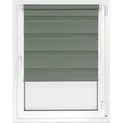GENERICO - Cortina roller duo 150x180 dia y noche gris