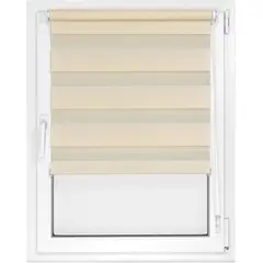 GENERICO - Cortina roller duo 200x180 dia y noche beige