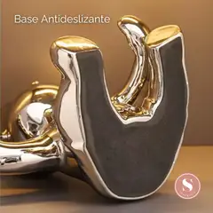 SANTU HOME & DECO - Soporte para Botellas y Destapador Vino Oso