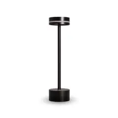 SANTU HOME & DECO - Lámpara Led Alta Recargable Negro