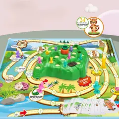 TATEE - Rabbit Trap Game Juego de Mesa Trampa para conejos Con mapa