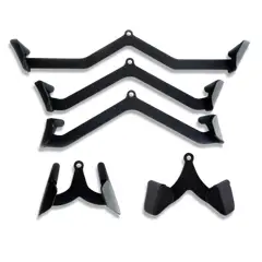 GENERICO - Set Manillas de 5 Piezas Para Equipo Fitness