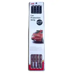 GENERICO - X4 Topes Antigolpes Goma Para Bumper Parachoques 40x1 Cm