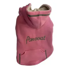 GENERICO - Ropa Polerón De Polar Con Capucha Para Perro - Rosa - M