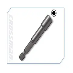 CROSSMAN - PUNTA ADAPTADOR TALADRO 1UN 516 X 65MM MAGNETICA