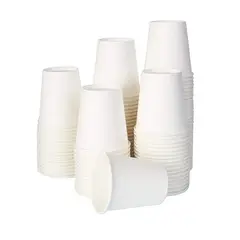 OEM - Vaso De Papel 250ml Para Bebida Fría Y Caliente 50 Unidades