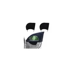 GENERICO - X2 Pack Malla Tapa Sol Auto Ventana Tracera Protector