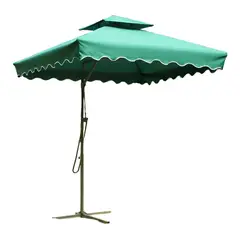 EKOL TACTICA MILITAR - Sombrilla De Jardín Toldo Resistente Al Agua Base Metálica