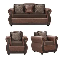 BLACK FACTORY - Juego de Living 2 1 1 Gran Columbia Café