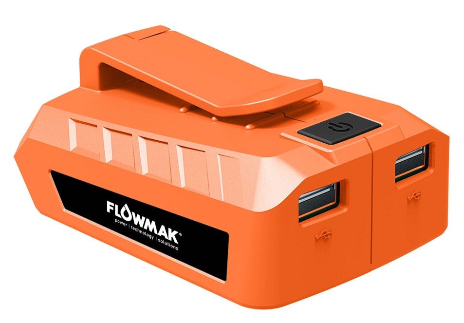 Adaptador de Batería 18v con puerto USB Marca