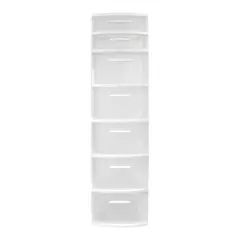 QRUBBER - Cajonero 7 Niveles Eclypse Blanco MQ