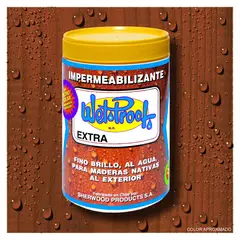 WETPROOF - BARNIZ MADERA EXTERIOR SEMI BRILLO AGUA WET PROOF® EXTRA RAULÍ 1-4 GAL