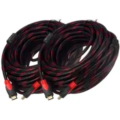 GENERICO - Pack 2 Cables Hdmi 15 Metros 2.0 4k Cables Hdmi 15mts 4k