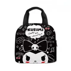 GENERICO - Lonchera de almuerzo Kuromi negra