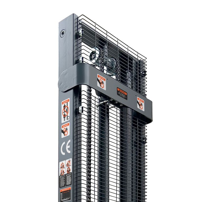 Apilador eléctrico 1.500 Kg base ajustable
