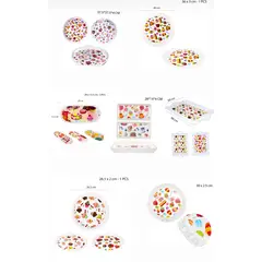 GENERICO - SET 7 PIEZAS BANDEJAS PARA CUMPLEAÑOS