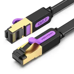 VENTION - Cable De Red Cat7 Ethernet De 15mts Velocidad 10gbps - Negro
