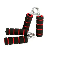 K6 - HANDGRIP NEGRO/ROJO PAR