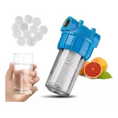 KUANGYE - Filtro Antisarro 2 Etapas Para Calefon, Calderas Y Termos