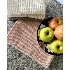 GENERICO - Paño De Cocina Repasador Nido - 100% Algodon Rosa