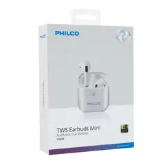 PHILCO - AUDIFONO TRUE WIRELESS TWD3B TOUCH BLANCO
