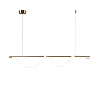 BOSCO - LAMPARA COLGANTE LED ABRUZZO DORADO
