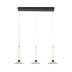 BOSCO - LAMPARA COLGANTE DUNIA VIDRIO LED 3 LUCES