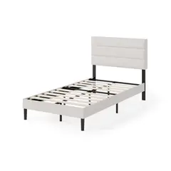ZINUS - Base de Cama Premium 1P 90x190x30cm Piper Respaldo