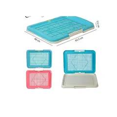GENERICO - Baño Ecológico Para Perro Mascotas 62x45x5cm Rosa