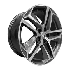 GENERICO - Set 4 Llanta 17x7.5 5x108 Et25 Gm Peugeot5373 C/logo