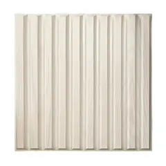 MERCAR RAY - Panel Decorativo 3D PVC Pino Natural 4m² 16 paneles 50x50cm