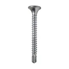 GENERICO - Tornillo Cabeza Plana Punta Broca 6x3" 100 Unidades